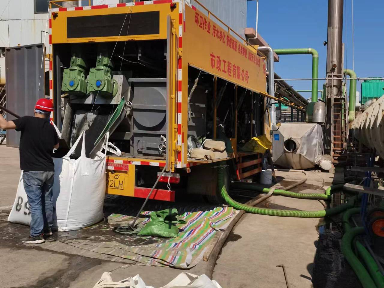 遂宁淤泥压干处理